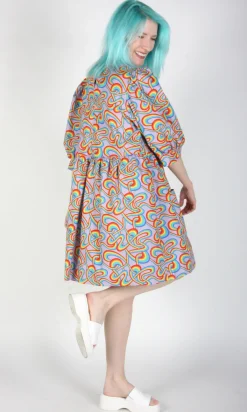 Devil Downhead Dress - Rainbow Tangle