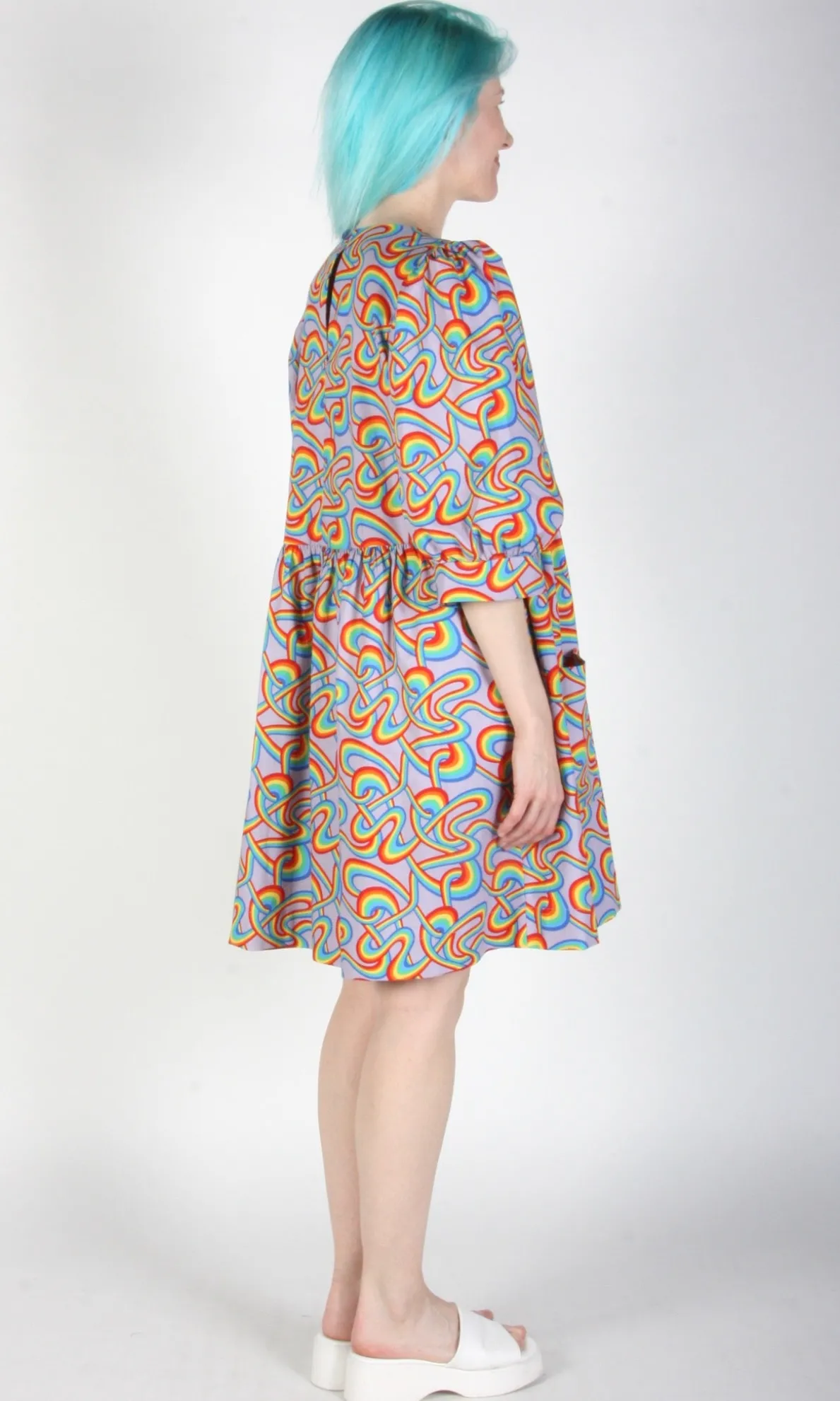 Devil Downhead Dress - Rainbow Tangle