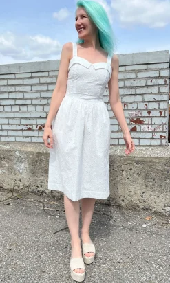 Diablotin Dress - White