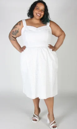 Diablotin Dress - White