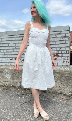 Diablotin Dress - White