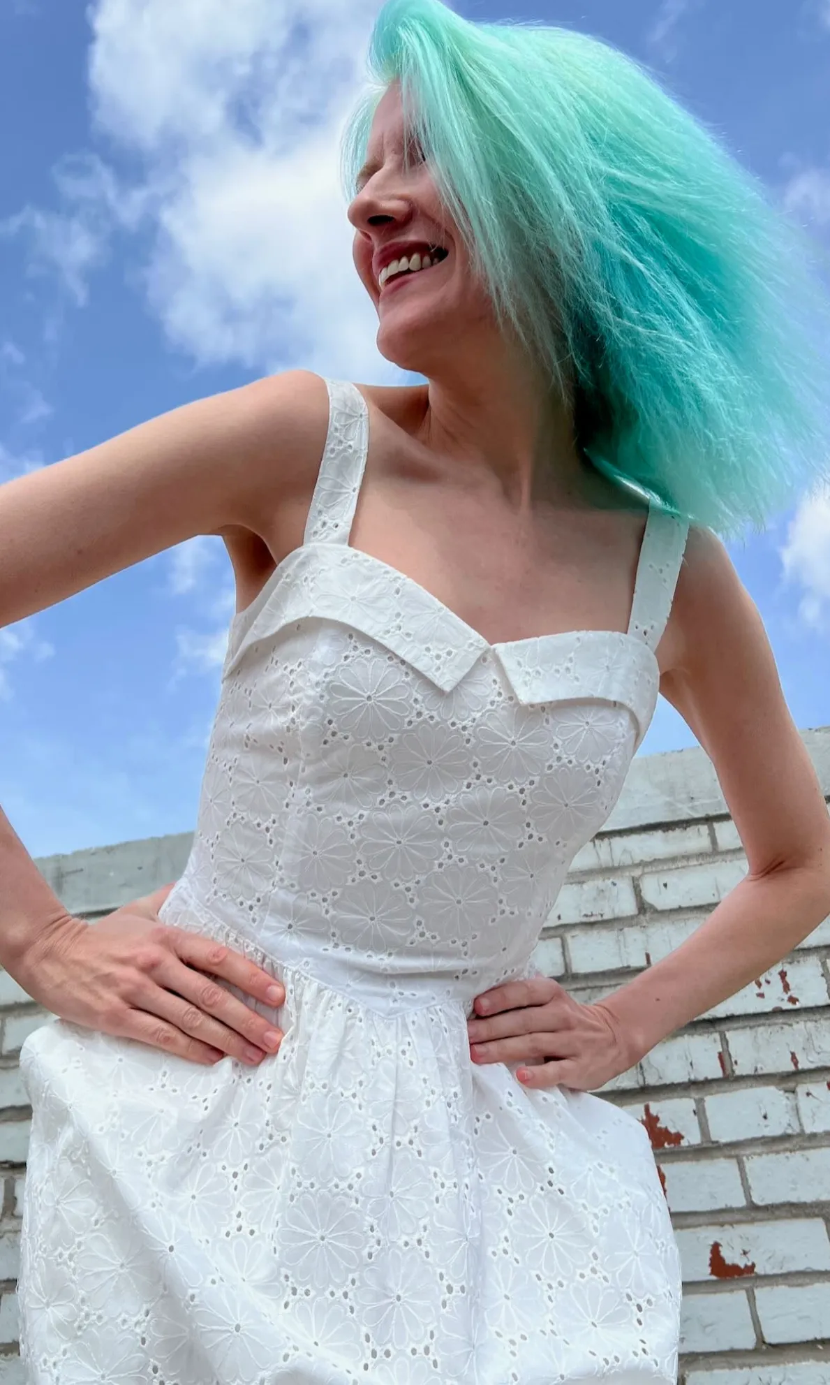 Diablotin Dress - White