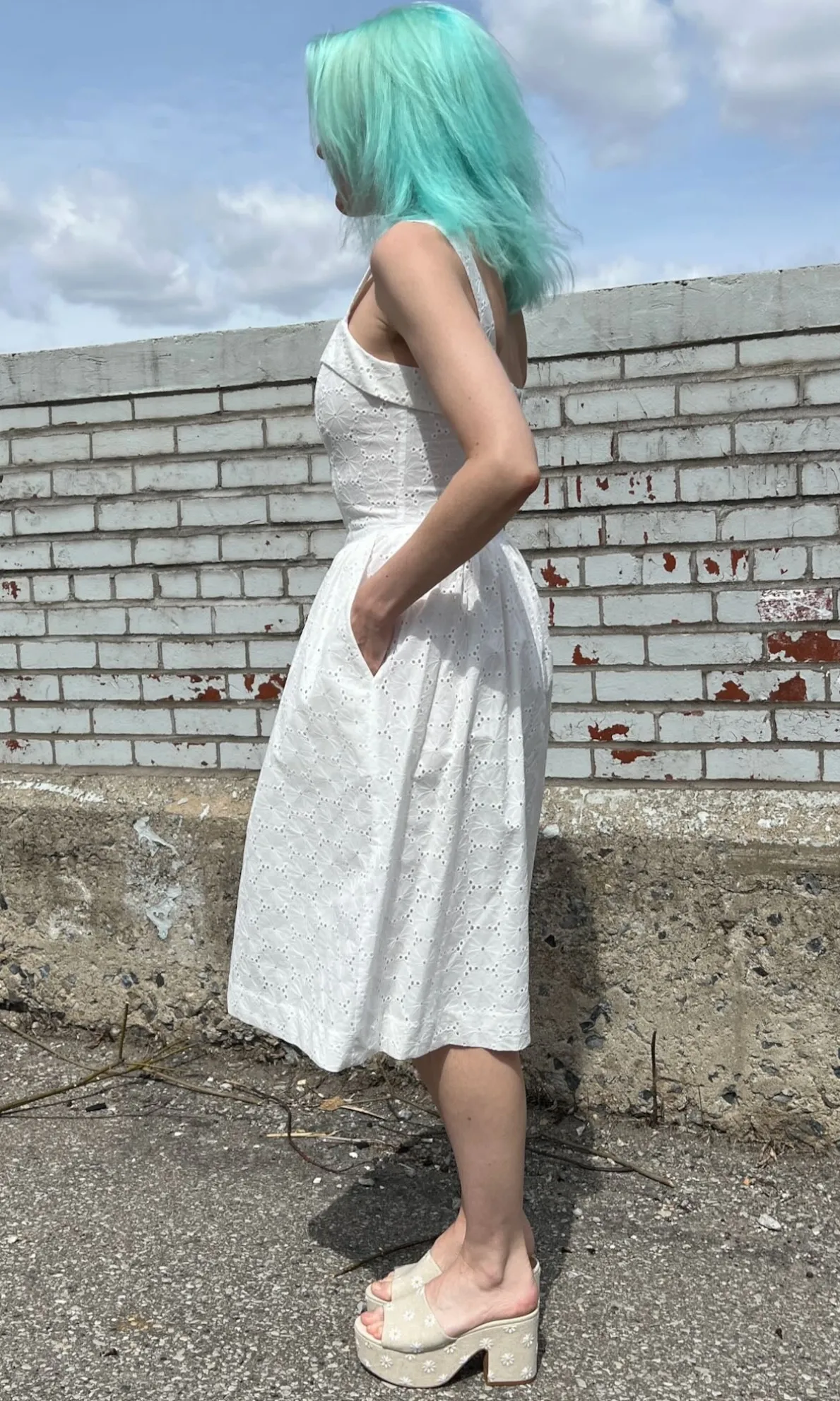 Diablotin Dress - White