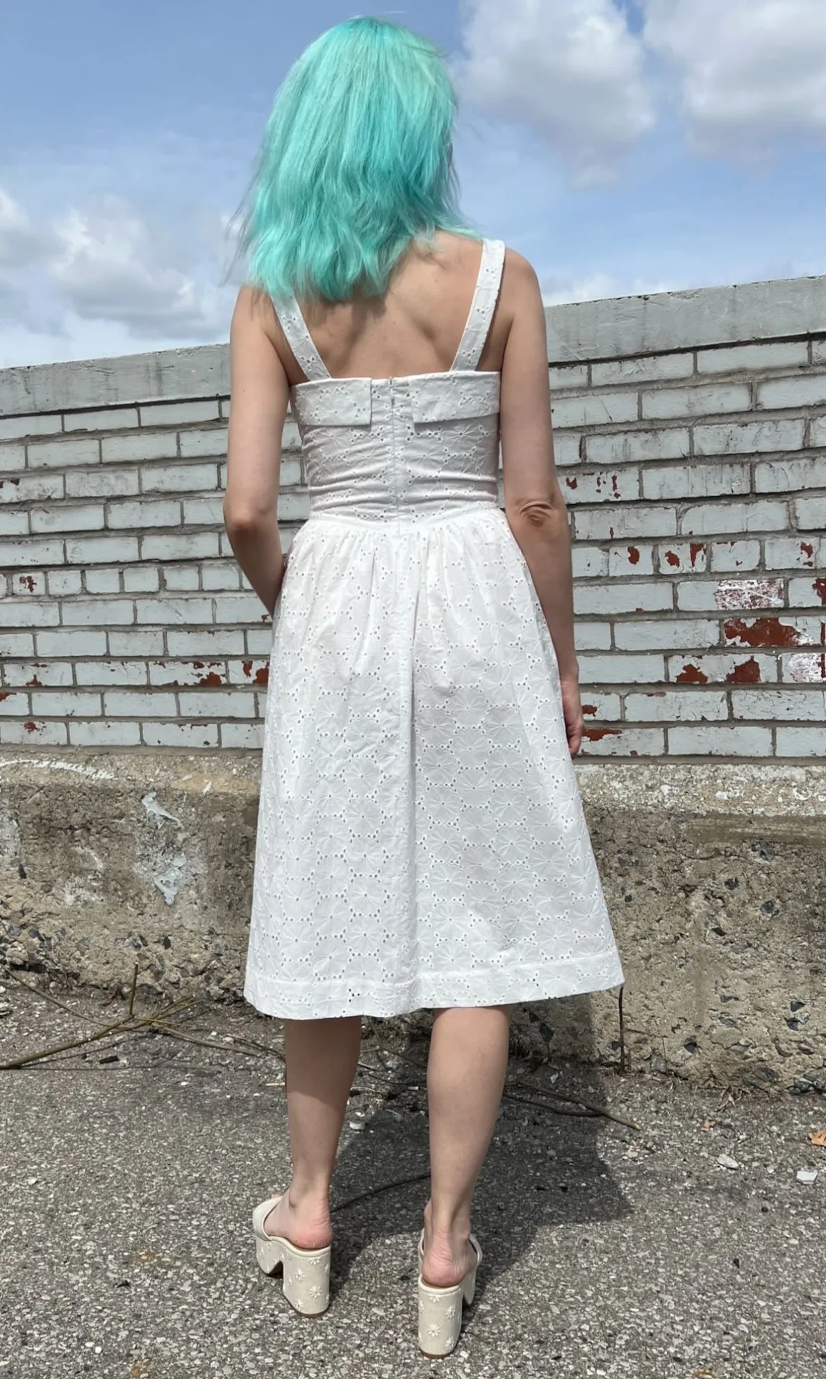 Diablotin Dress - White