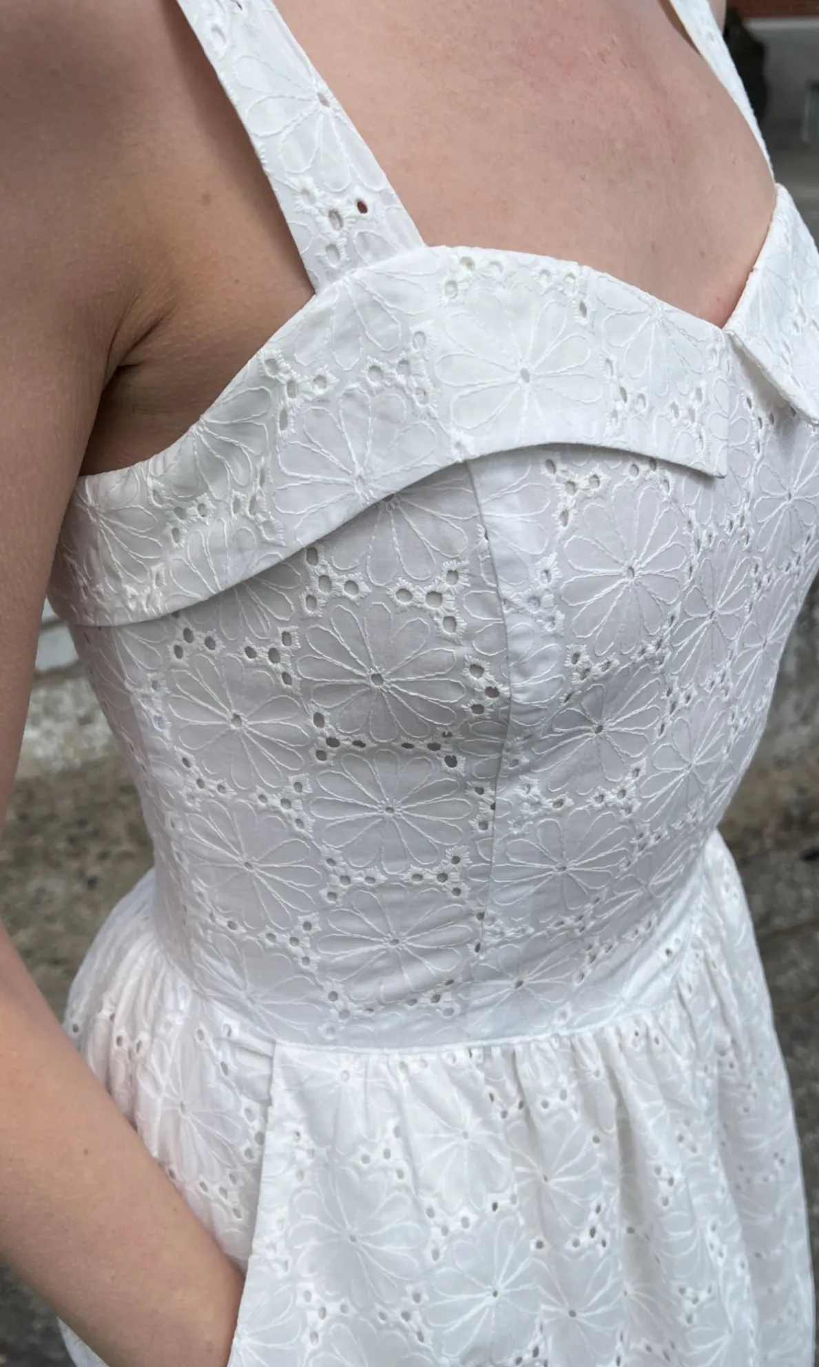 Diablotin Dress - White