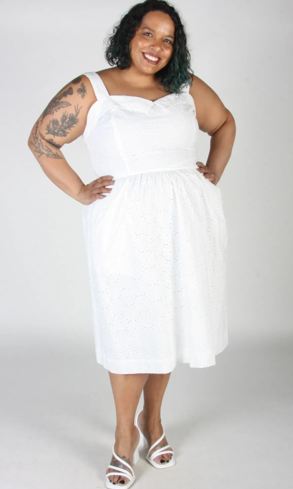Diablotin Dress - White