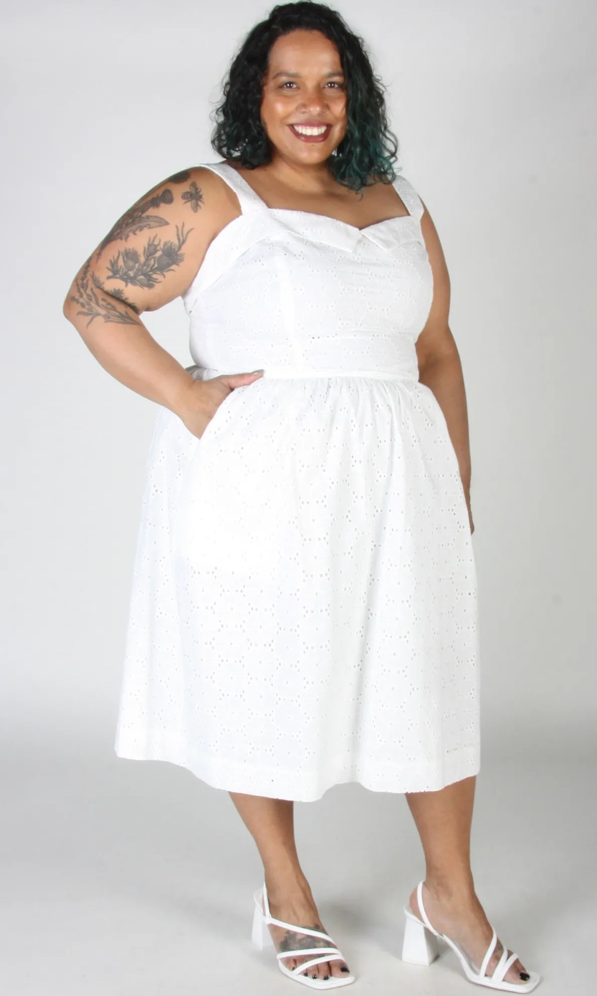 Diablotin Dress - White