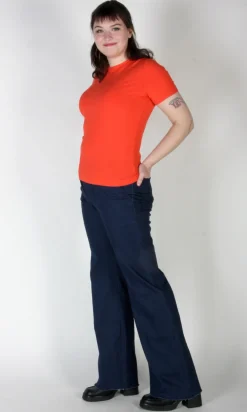 Dipper Top - Orangish