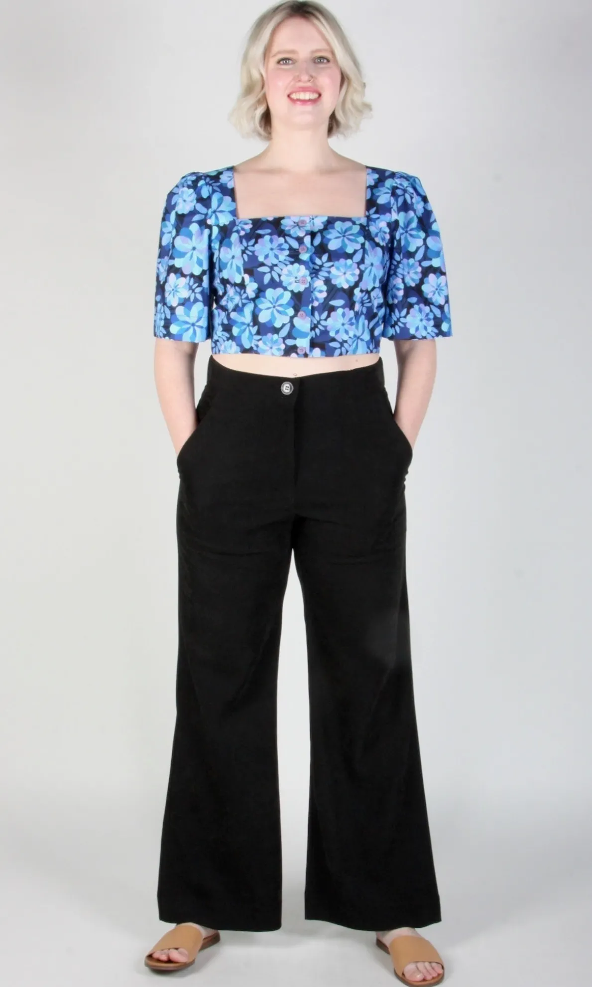 Dunk-A-Doo Top - Larkspur