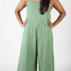 Dusky Greygone Jumpsuit - Sage