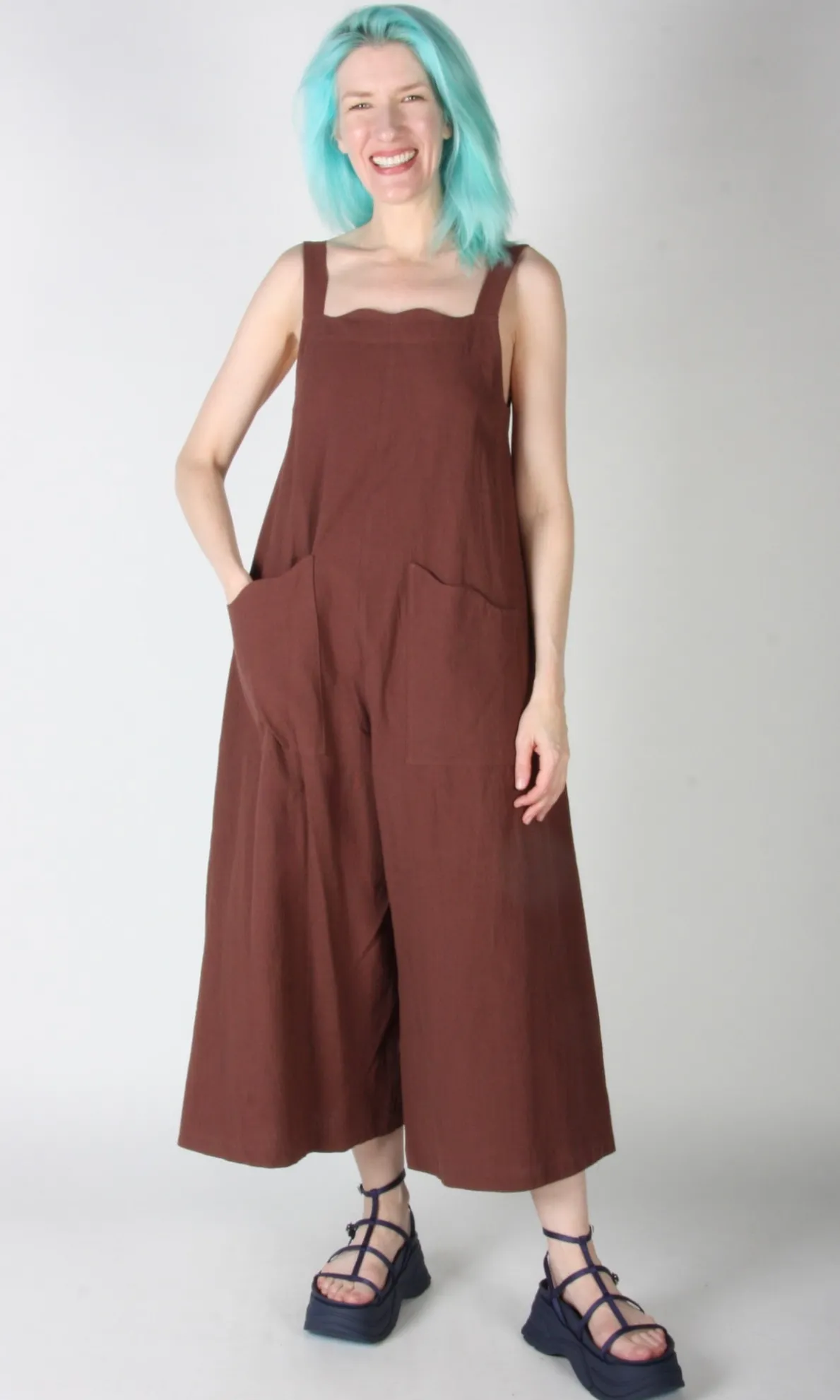 Dusky Greygone Jumpsuit - Cocoa