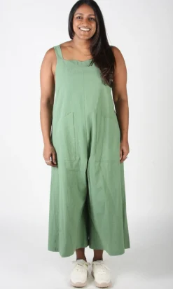 Dusky Greygone Jumpsuit - Sage