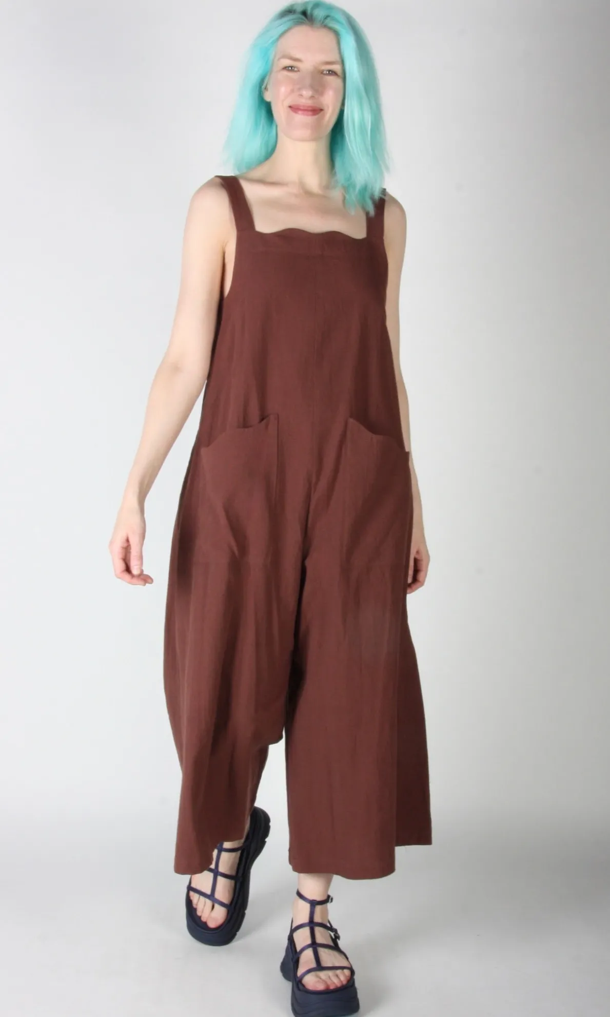 Dusky Greygone Jumpsuit - Cocoa