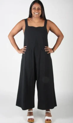 Dusky Greygone Jumpsuit - Black