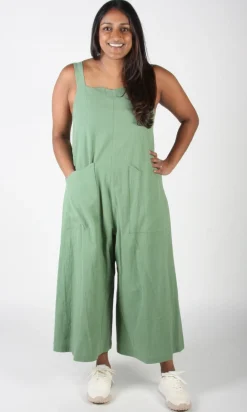 Dusky Greygone Jumpsuit - Sage