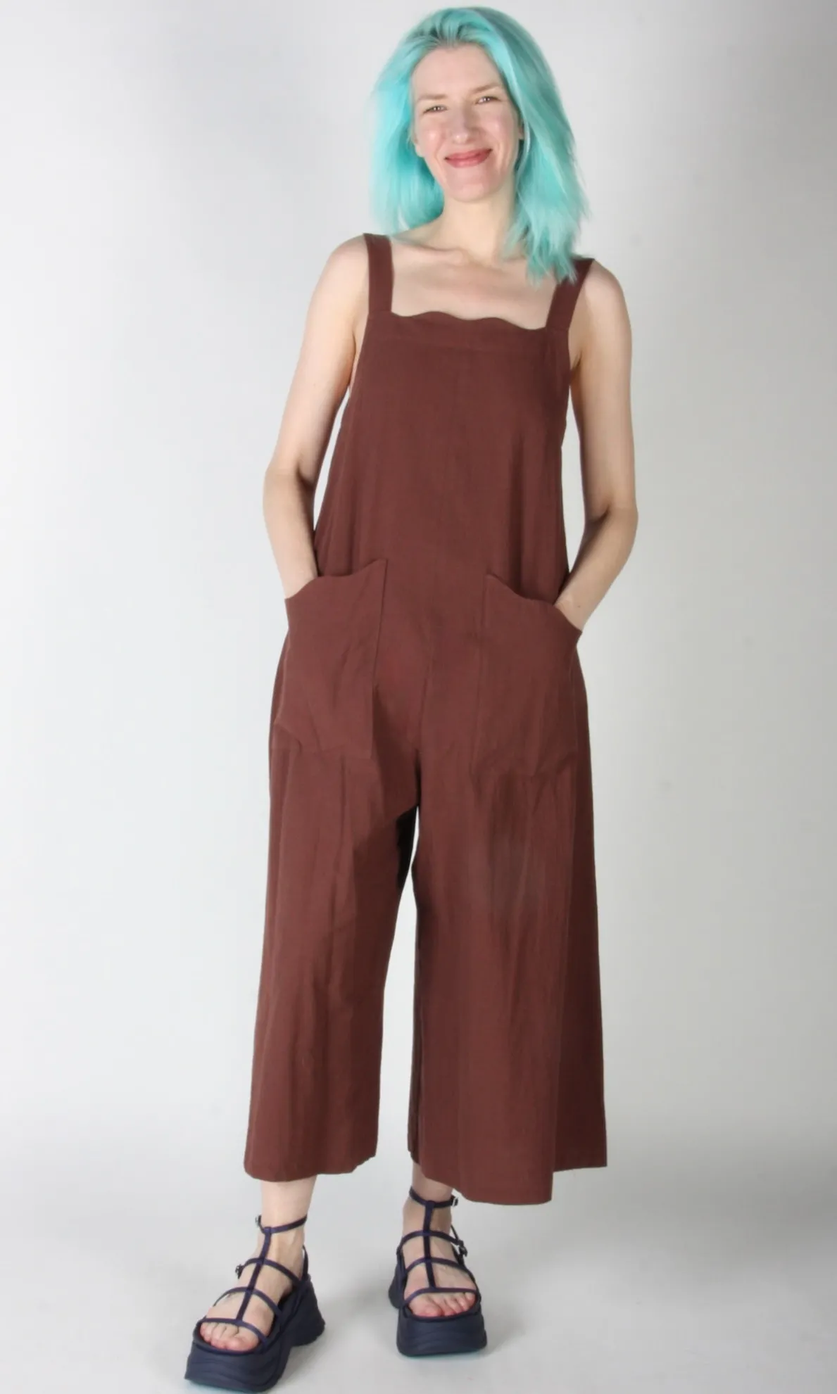 Dusky Greygone Jumpsuit - Cocoa