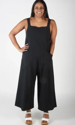 Dusky Greygone Jumpsuit - Black