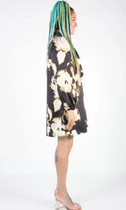 Emu Dress - Ink Clouds