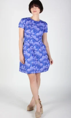 Engoulevent Dress - Cat Dreams