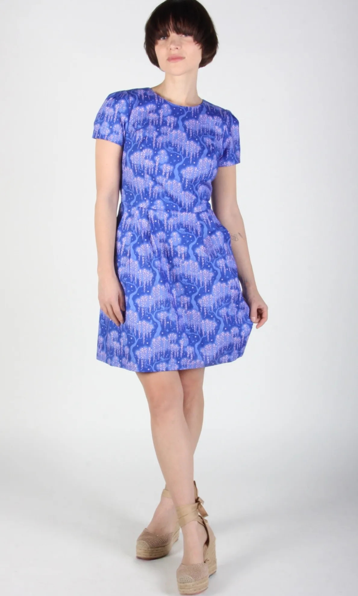 Engoulevent Dress - Cat Dreams