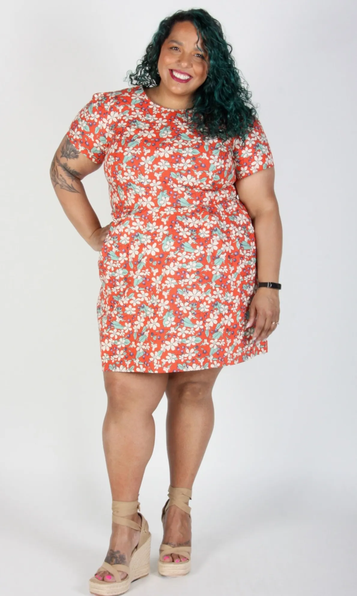 Engoulevent Dress - Wild Currant