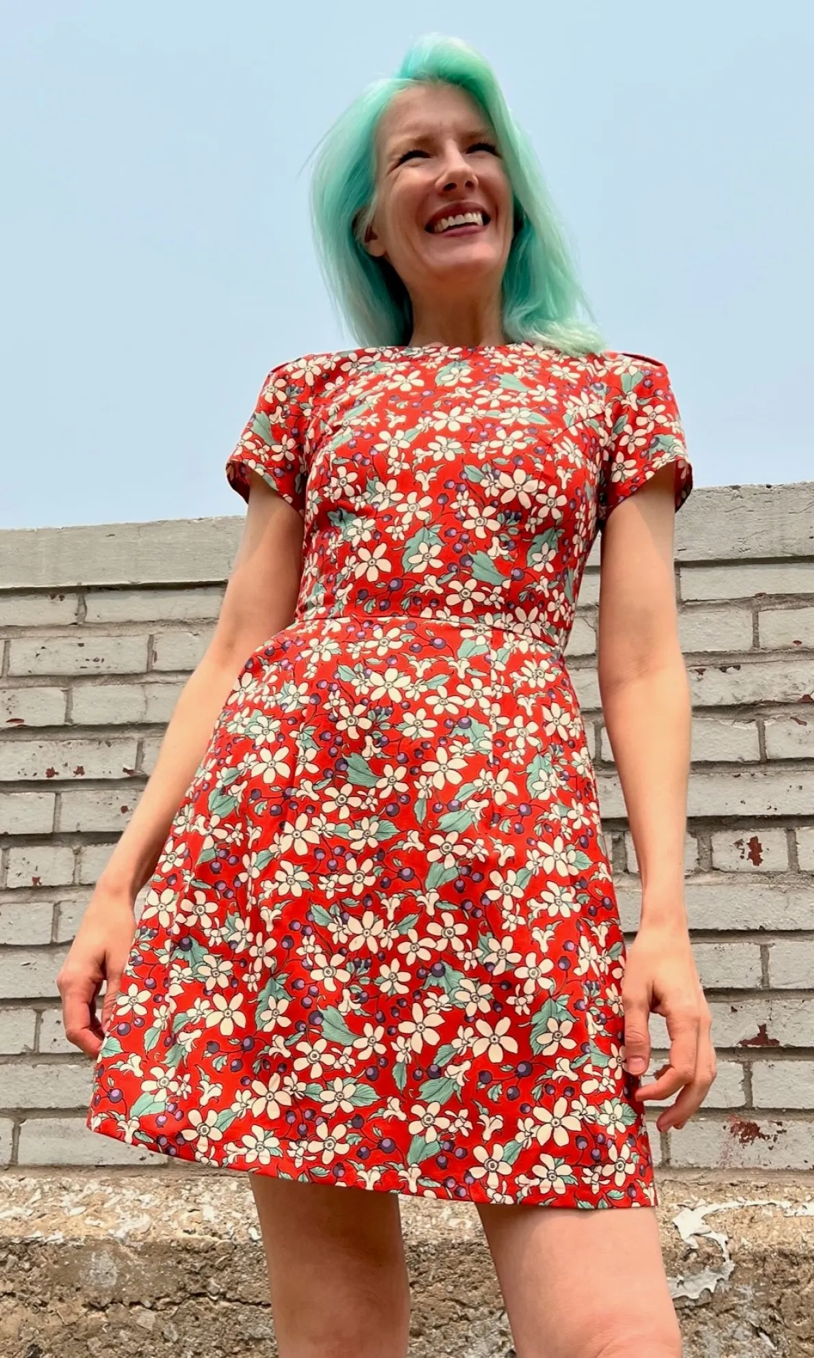 Engoulevent Dress - Wild Currant