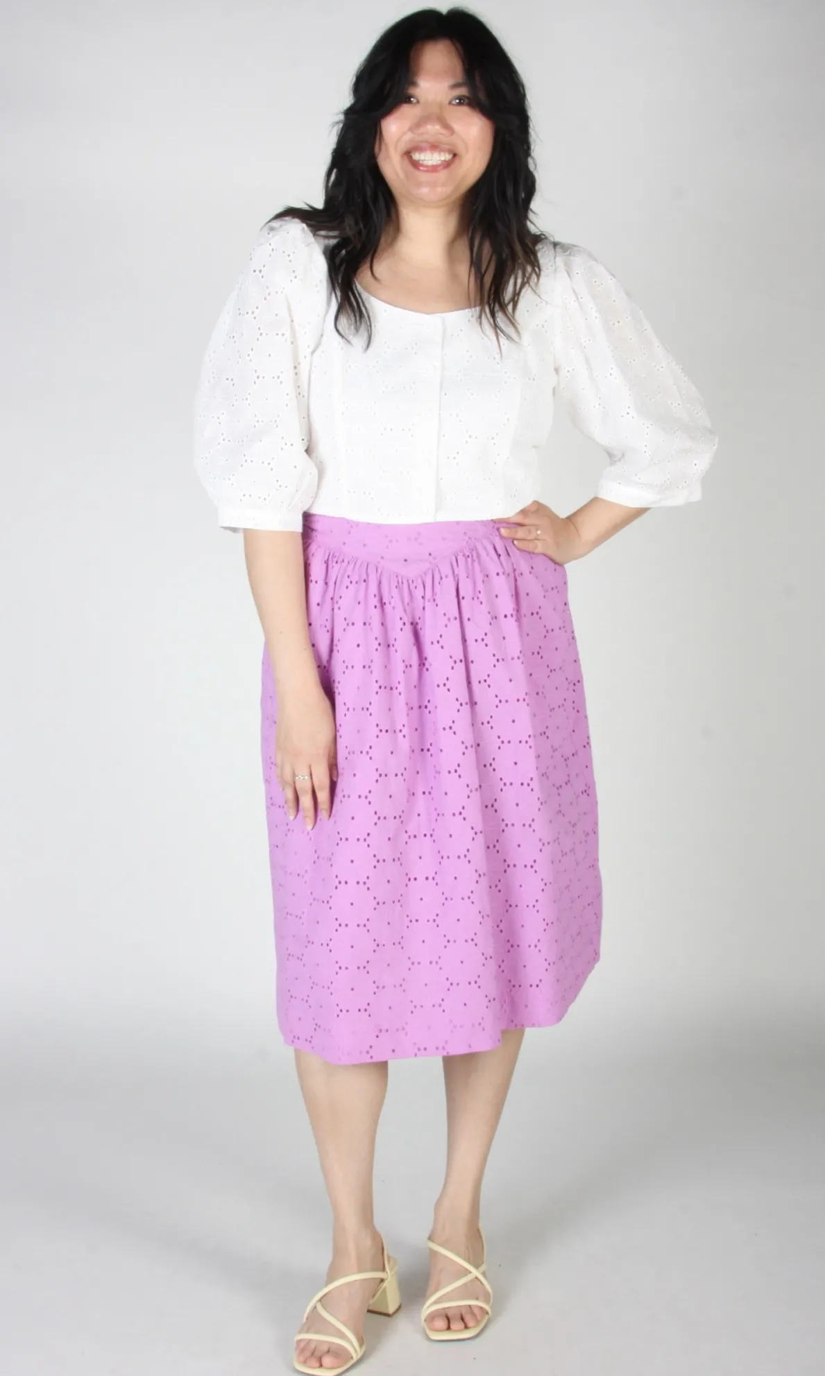 Esmerillon Top - White