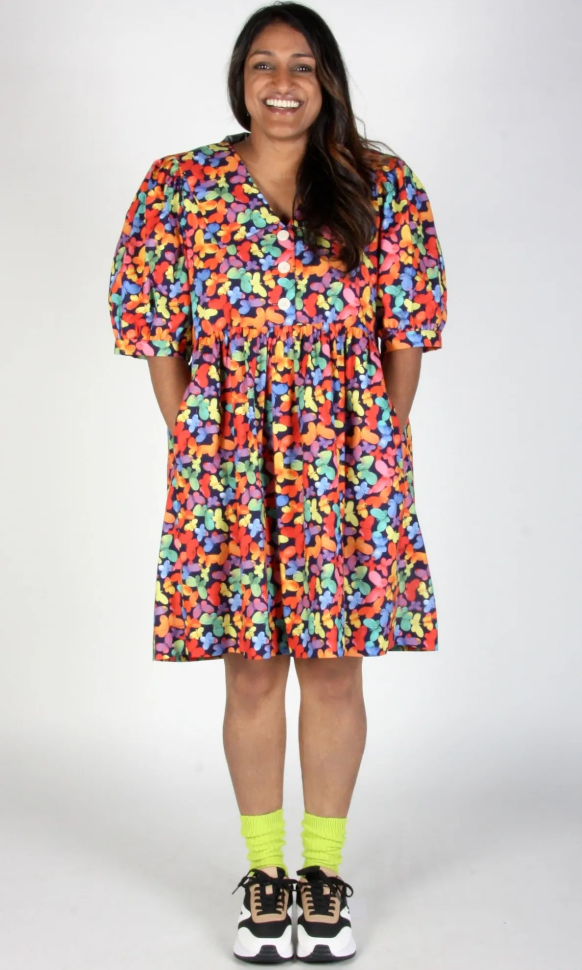 Fieldfare Dress - Lepidoptera