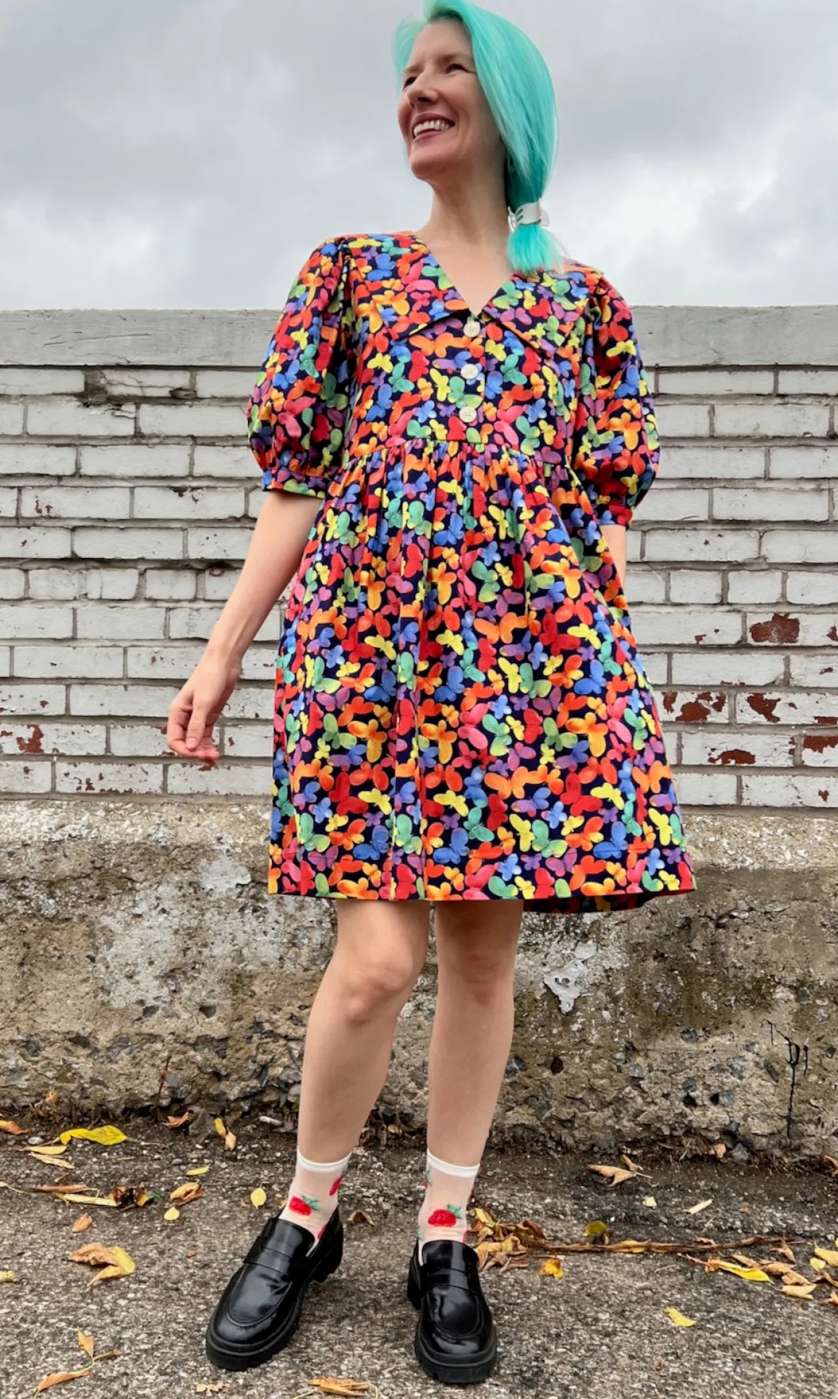 Fieldfare Dress - Lepidoptera