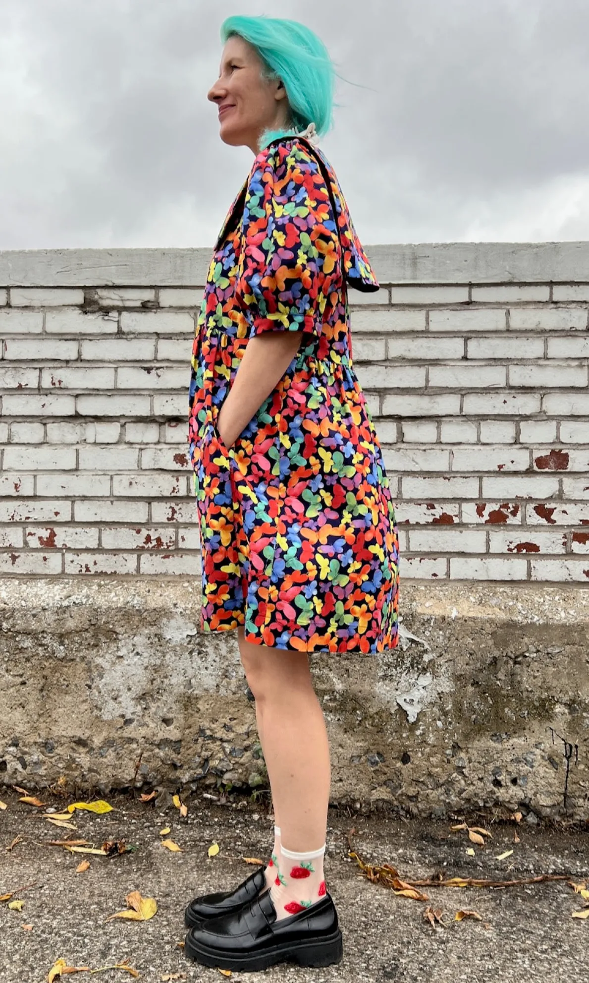 Fieldfare Dress - Lepidoptera