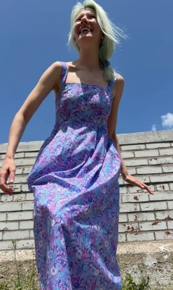 Fox Sparrow Dress - Aster