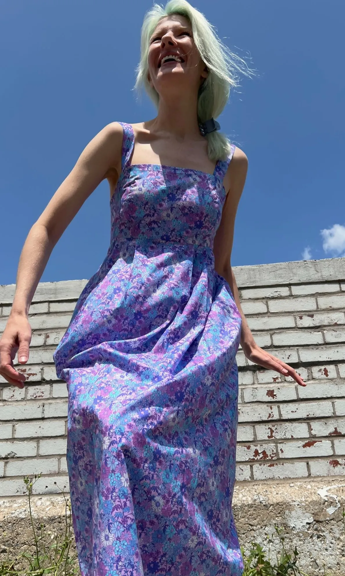 Fox Sparrow Dress - Aster