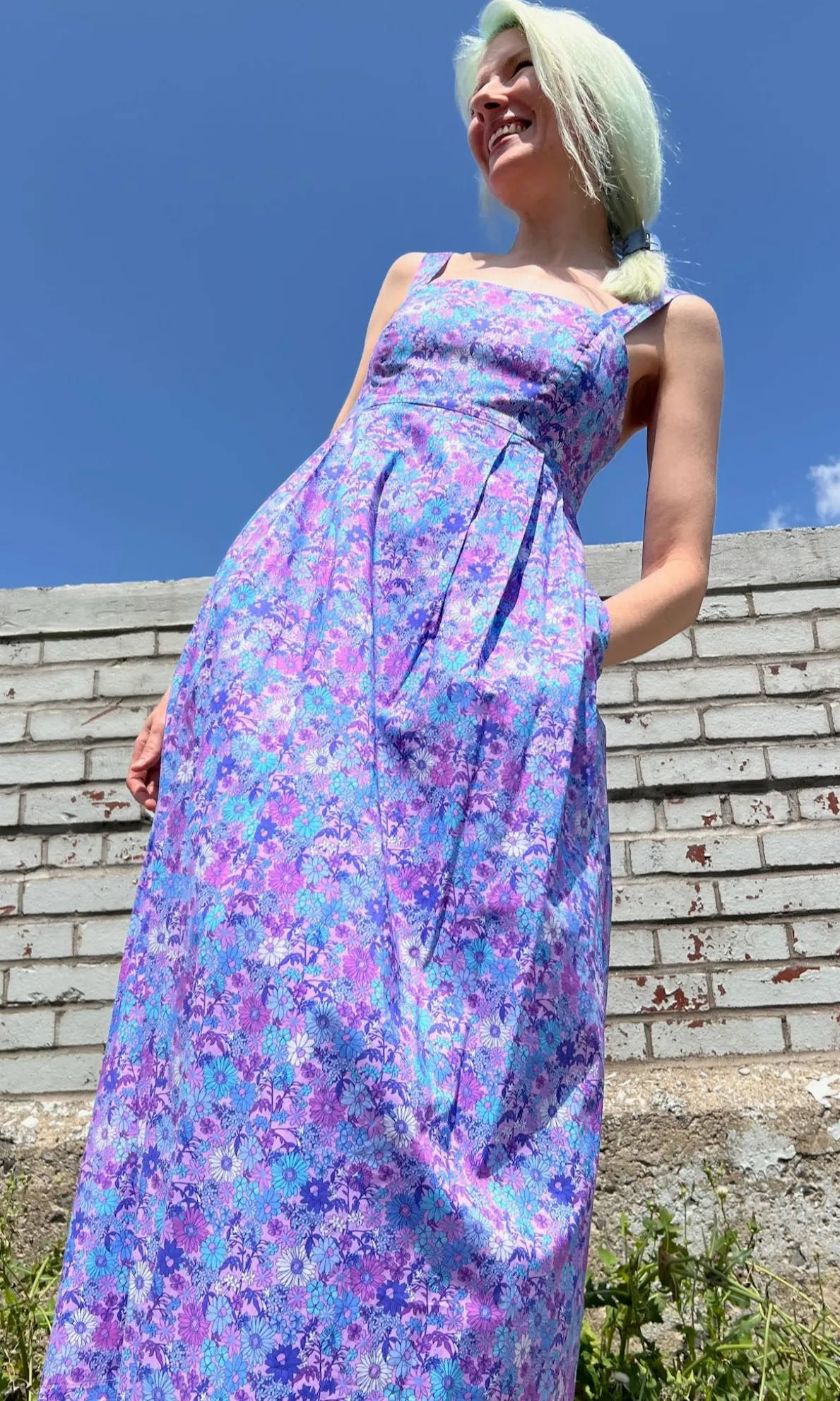Fox Sparrow Dress - Aster