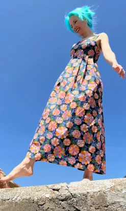 Fox Sparrow Dress - Sunset