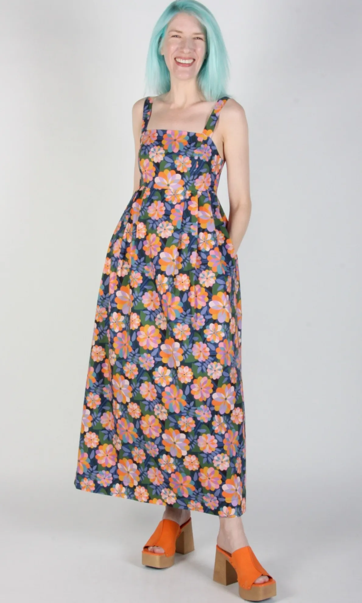 Fox Sparrow Dress - Sunset