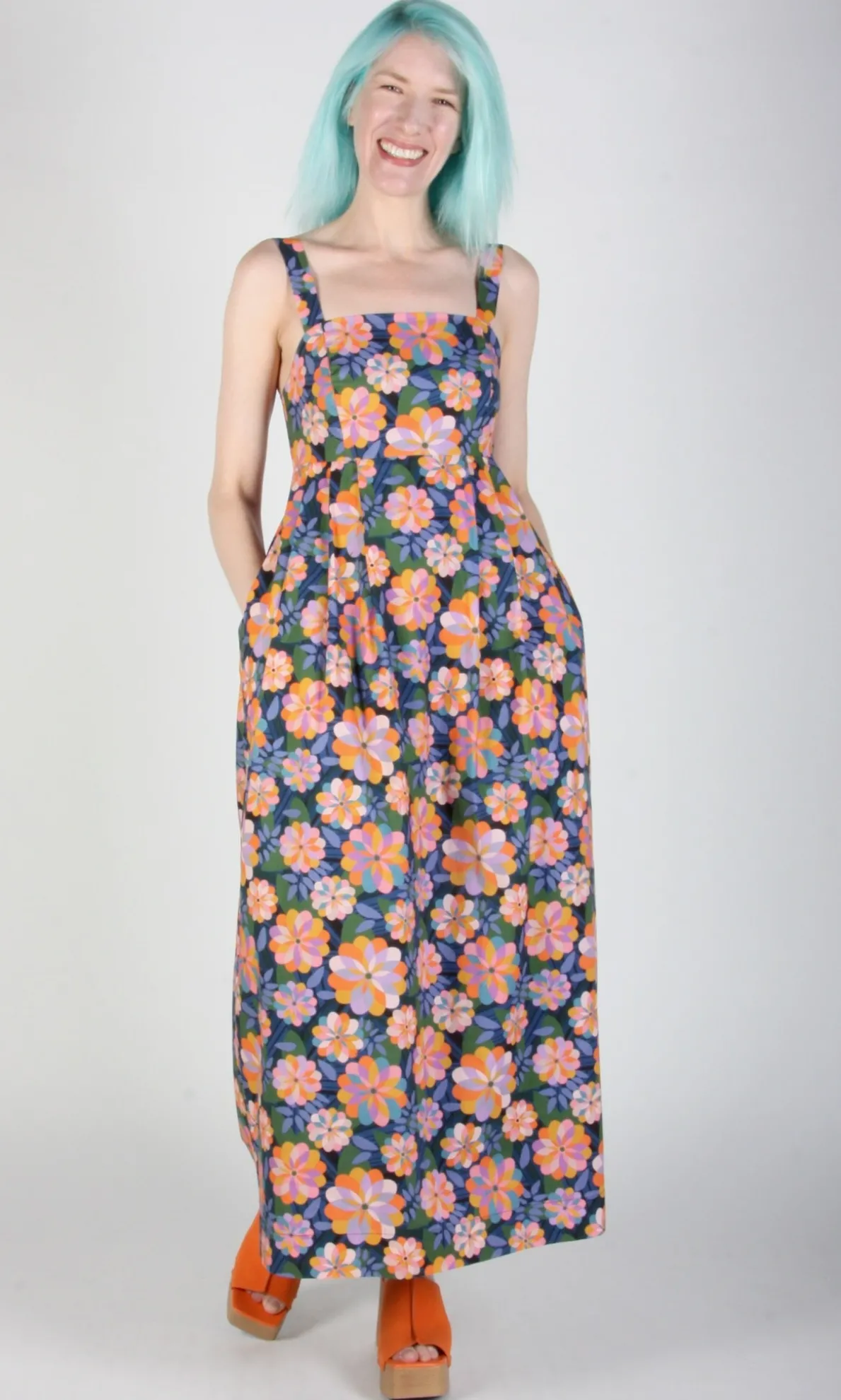 Fox Sparrow Dress - Sunset