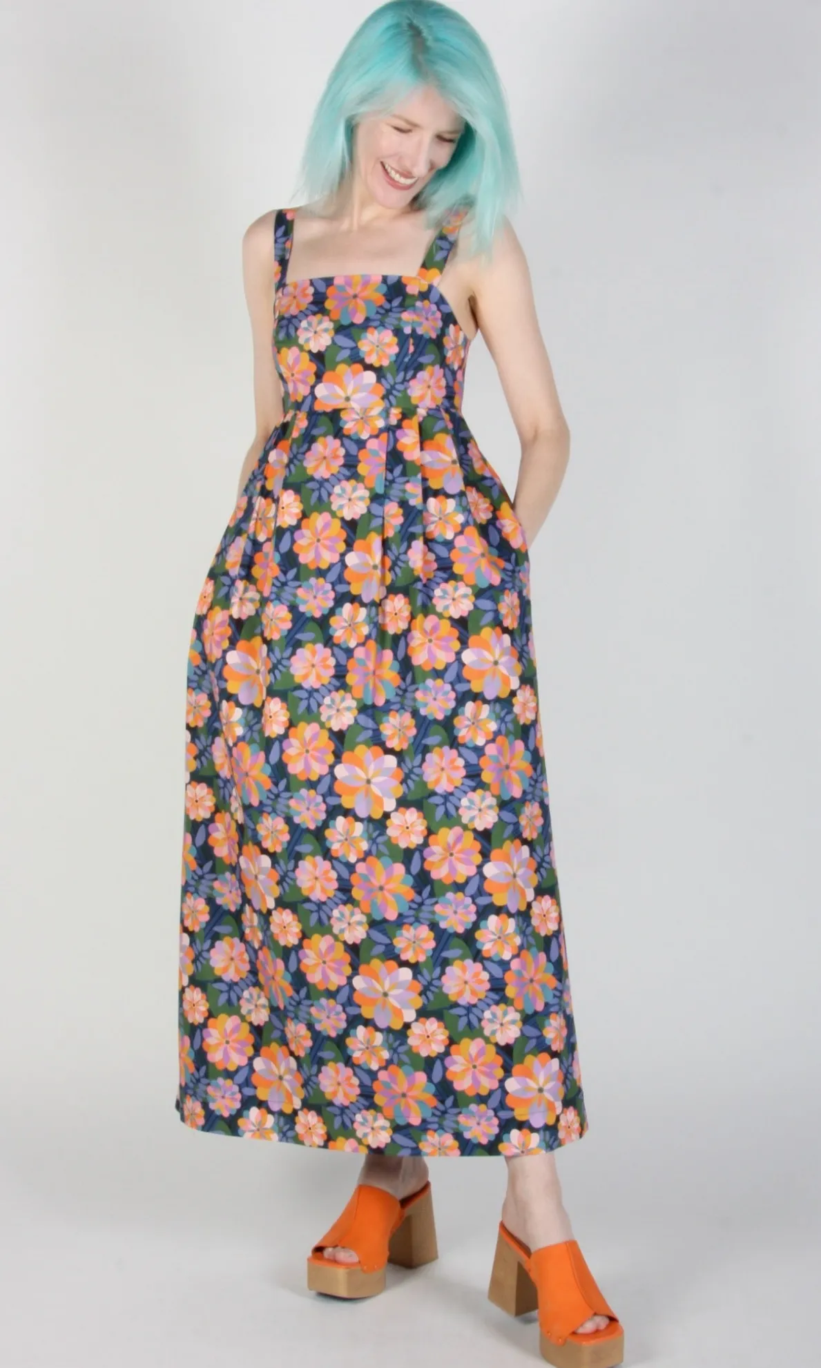 Fox Sparrow Dress - Sunset