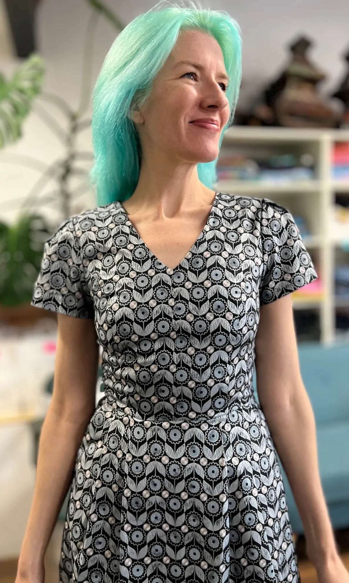 Fruit Dove Dress - Frost Bud