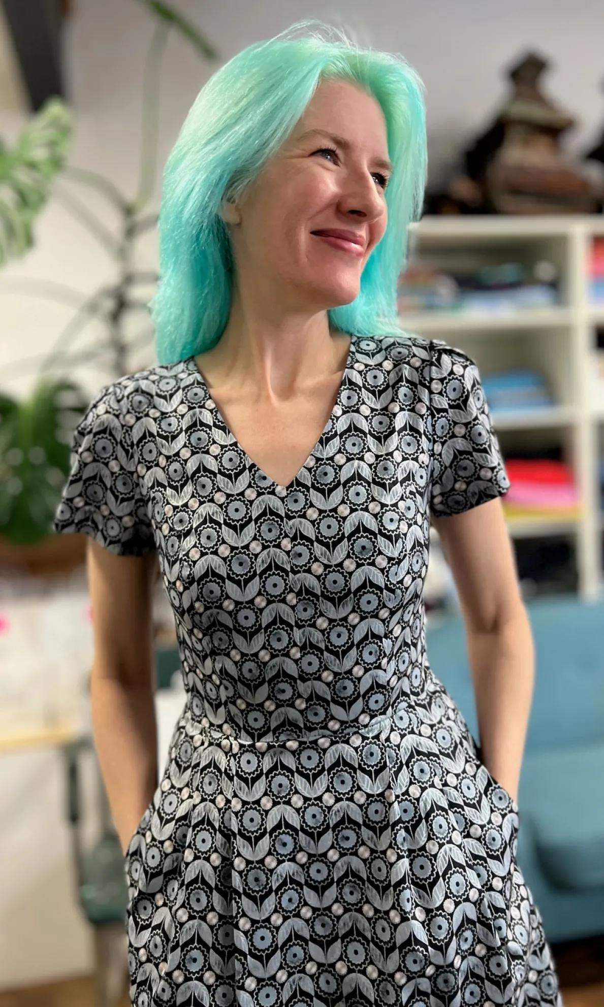 Fruit Dove Dress - Frost Bud