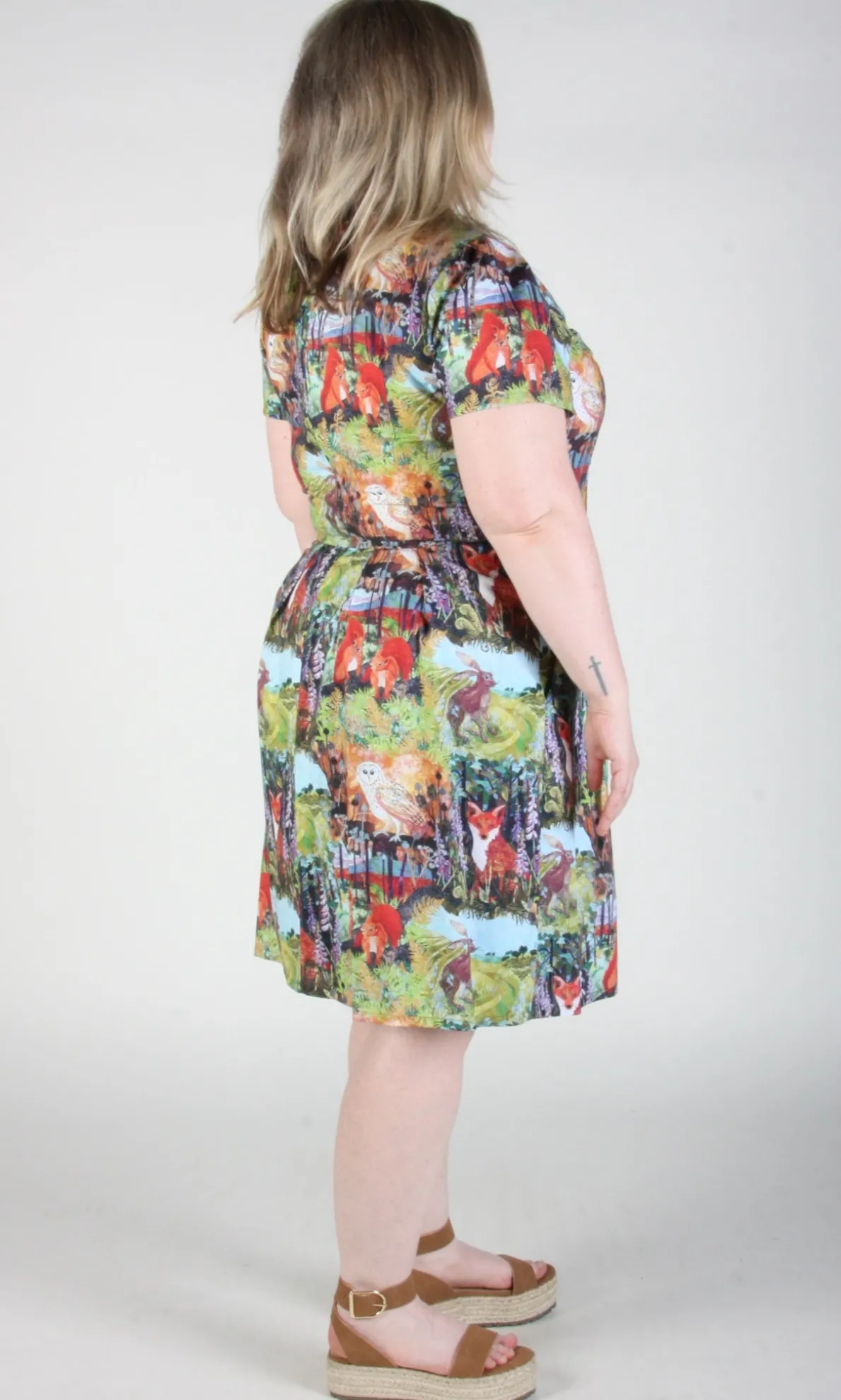 Fruit Dove Dress - Hedgerow