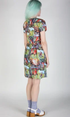 Fruit Dove Dress - Hedgerow