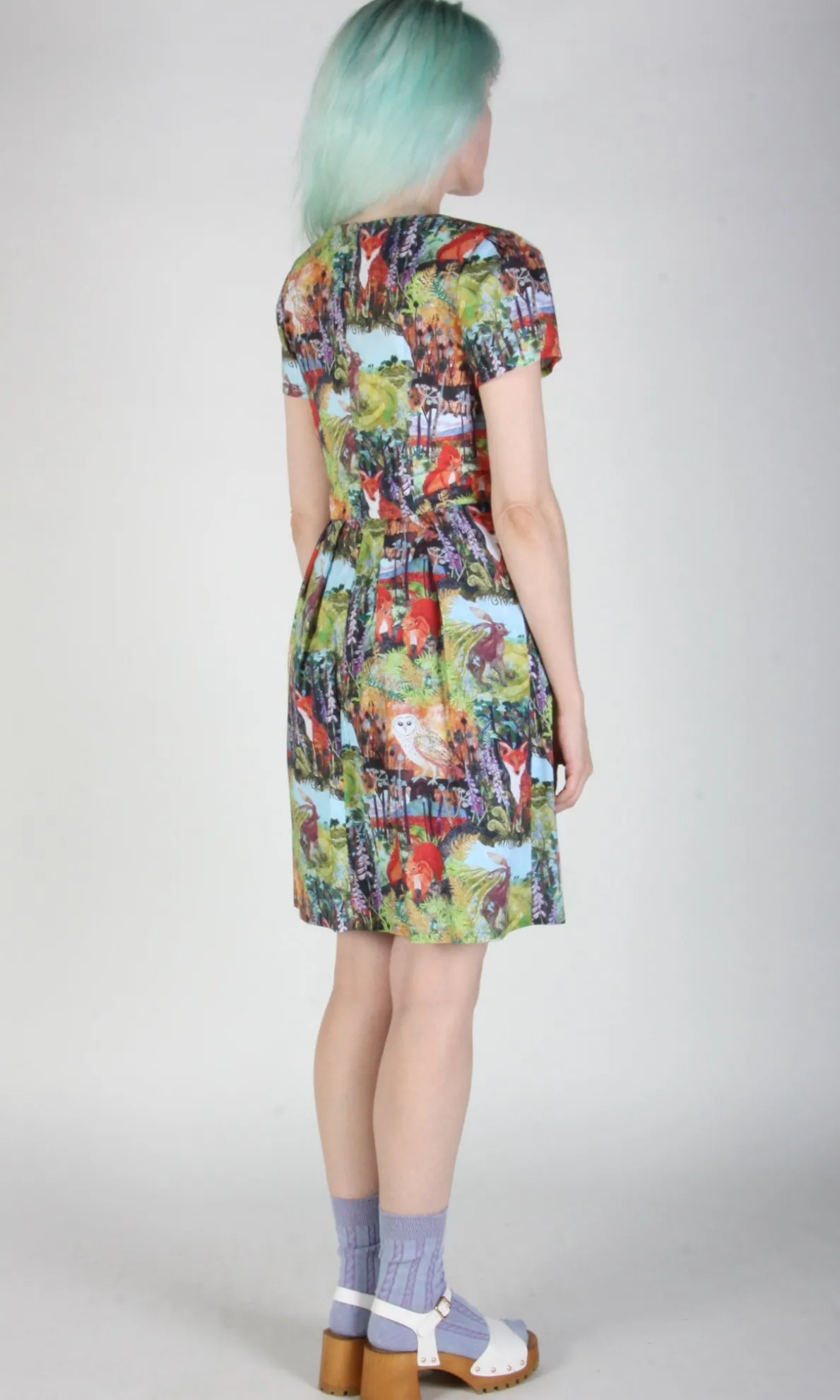 Fruit Dove Dress - Hedgerow