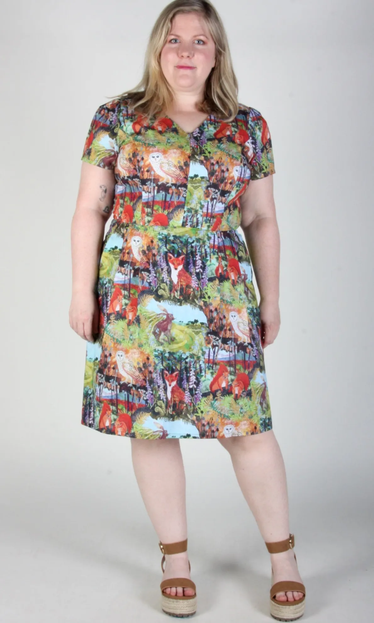 Fruit Dove Dress - Hedgerow
