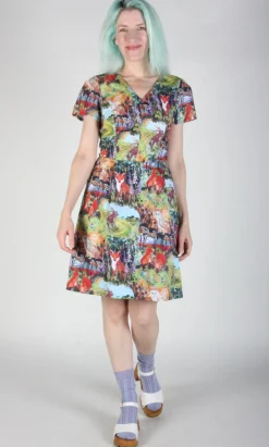 Fruit Dove Dress - Hedgerow