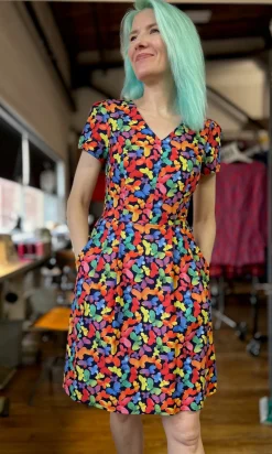 Fruit Dove Dress - Lepidoptera