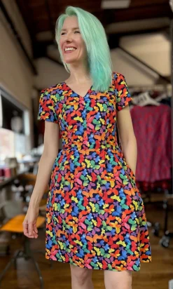 Fruit Dove Dress - Lepidoptera