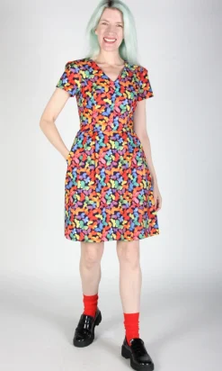 Fruit Dove Dress - Lepidoptera