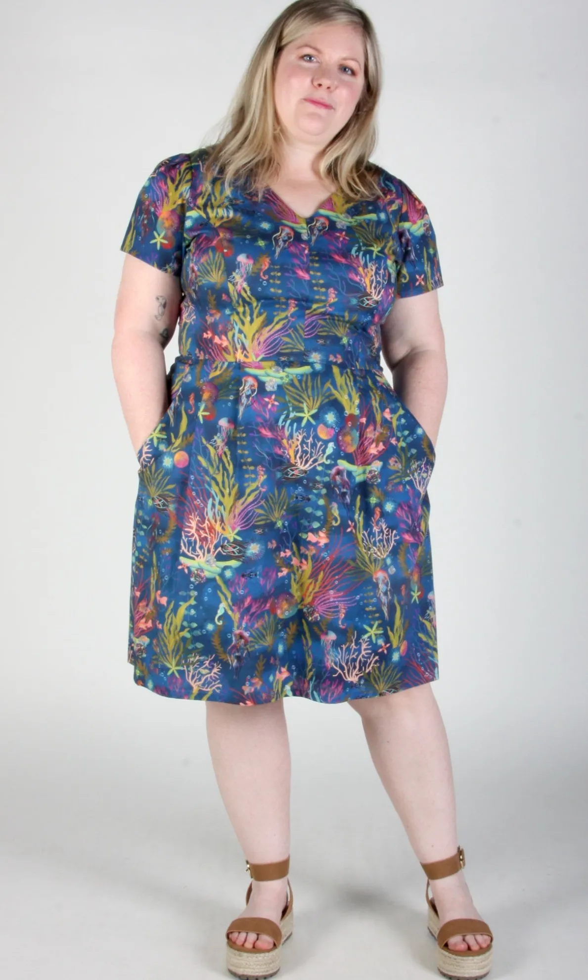 Fruit Dove Dress - Undersea Gardens