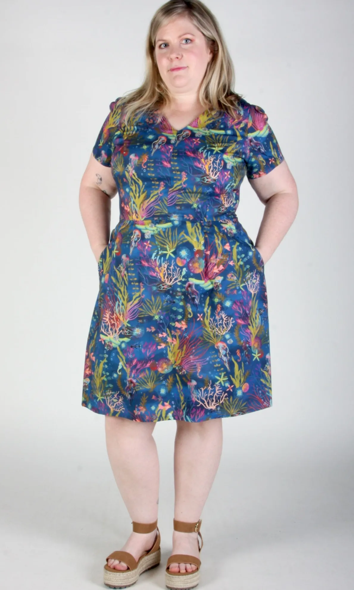 Fruit Dove Dress - Undersea Gardens
