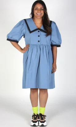 Fulvetta Dress - Cornflower